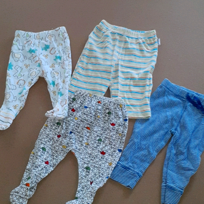 4 Pair Pants Petit Lem 3-6months